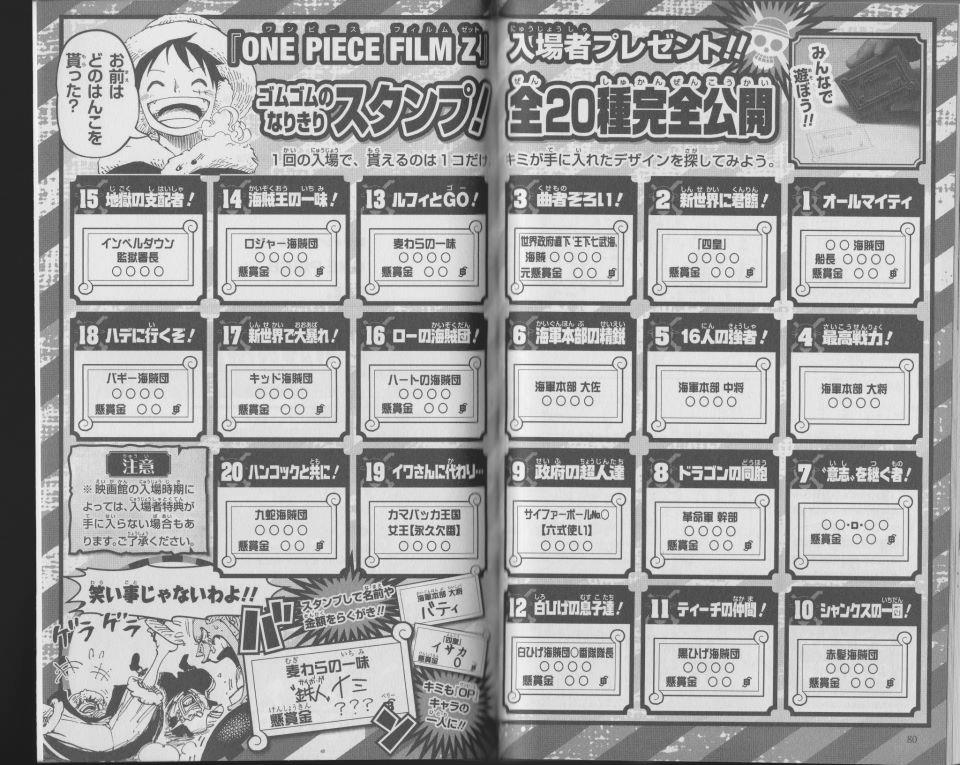 One Piece Berwarna VOL 1000 Movie Z